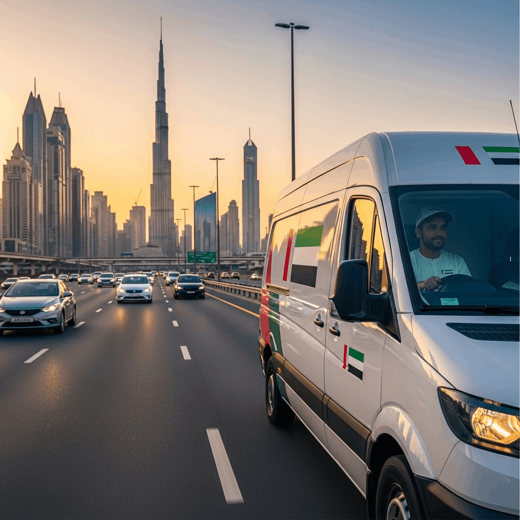 شحن بين الإمارات